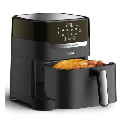 Tefal - Airfryer 4,2 l EASY FRY&GRILL 02.01.2001 1550W/230V sort