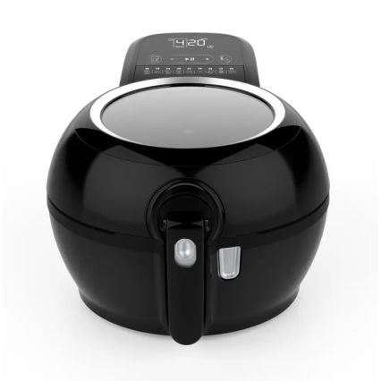 Tefal - Airfryer ACTIFRY GENIUS DUAL MOTION 1,2l 1350W/230V sort