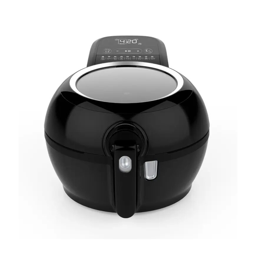 Tefal - Airfryer ACTIFRY GENIUS DUAL MOTION 1,2l 1350W/230V sort