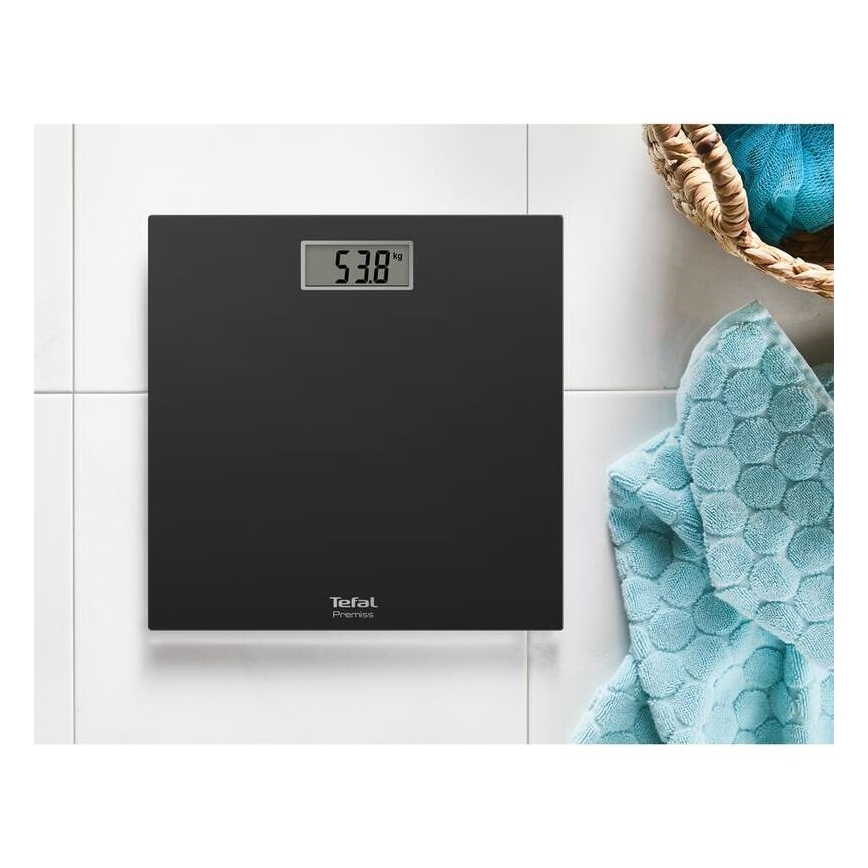 Tefal - Badevægt PREMISS 1xCR2032 sort