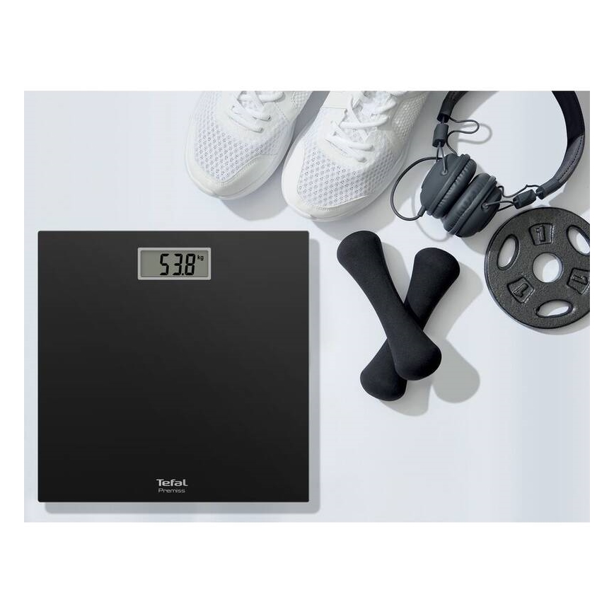Tefal - Badevægt PREMISS 1xCR2032 sort