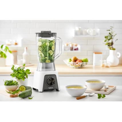 Tefal - Blender 1,5 l BLENDEO+ 450W/230V grå/hvid