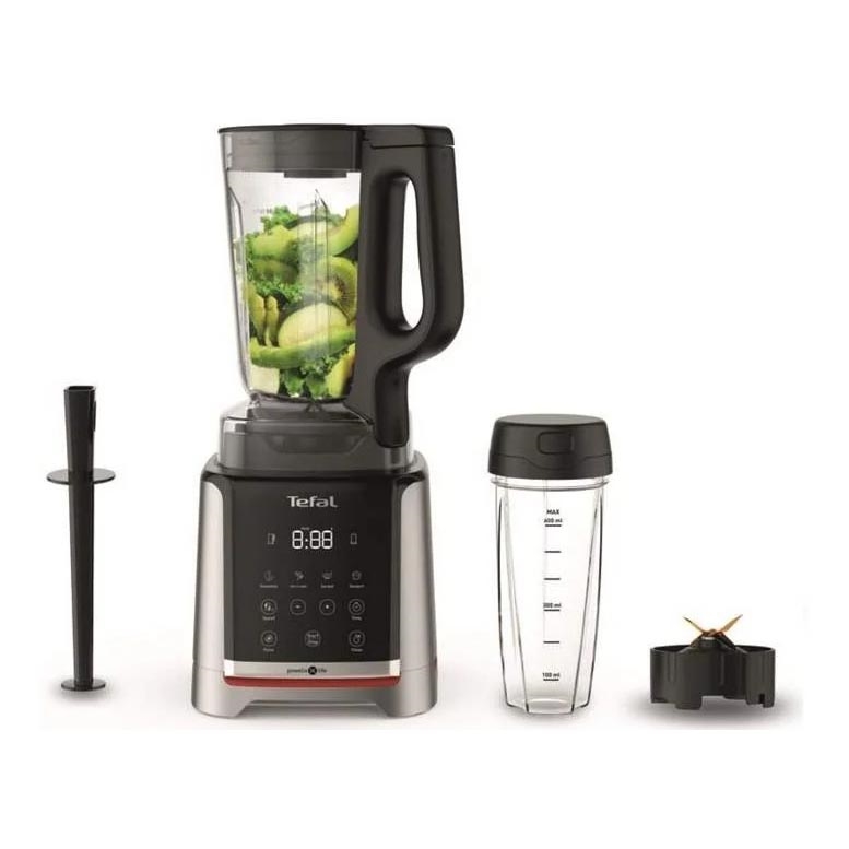Tefal - Blender 1,7 l INFINITYMIX+ 1600W/230V sort/rustfri