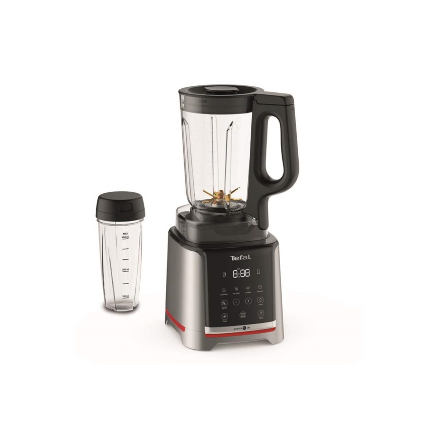 Tefal - Blender 1,7 l INFINITYMIX+ 1600W/230V sort/rustfri