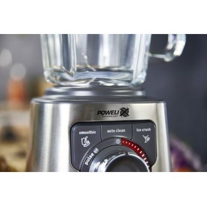 Tefal - Blender 2 l PERFECTMIX+ 1200W/230V krom/sort