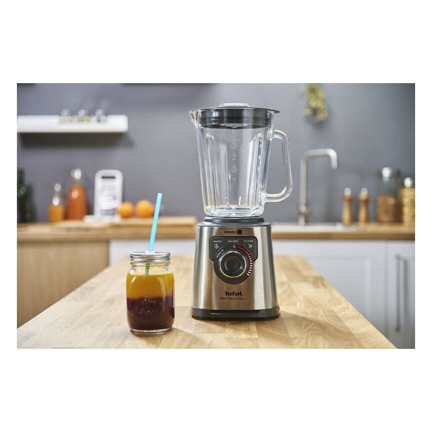Tefal - Blender 2 l PERFECTMIX+ 1200W/230V mat krom/sort