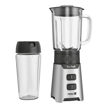 Tefal - Blender BLENDFORCE 400W/230V rustfri/sort