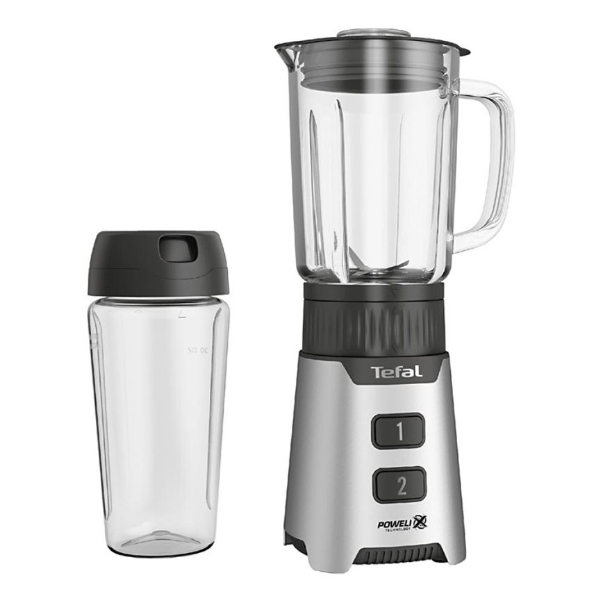 Tefal - Blender BLENDFORCE 400W/230V rustfri/sort