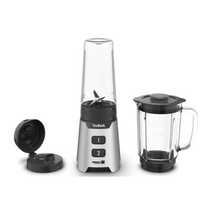 Tefal - Blender BLENDFORCE 400W/230V rustfri/sort