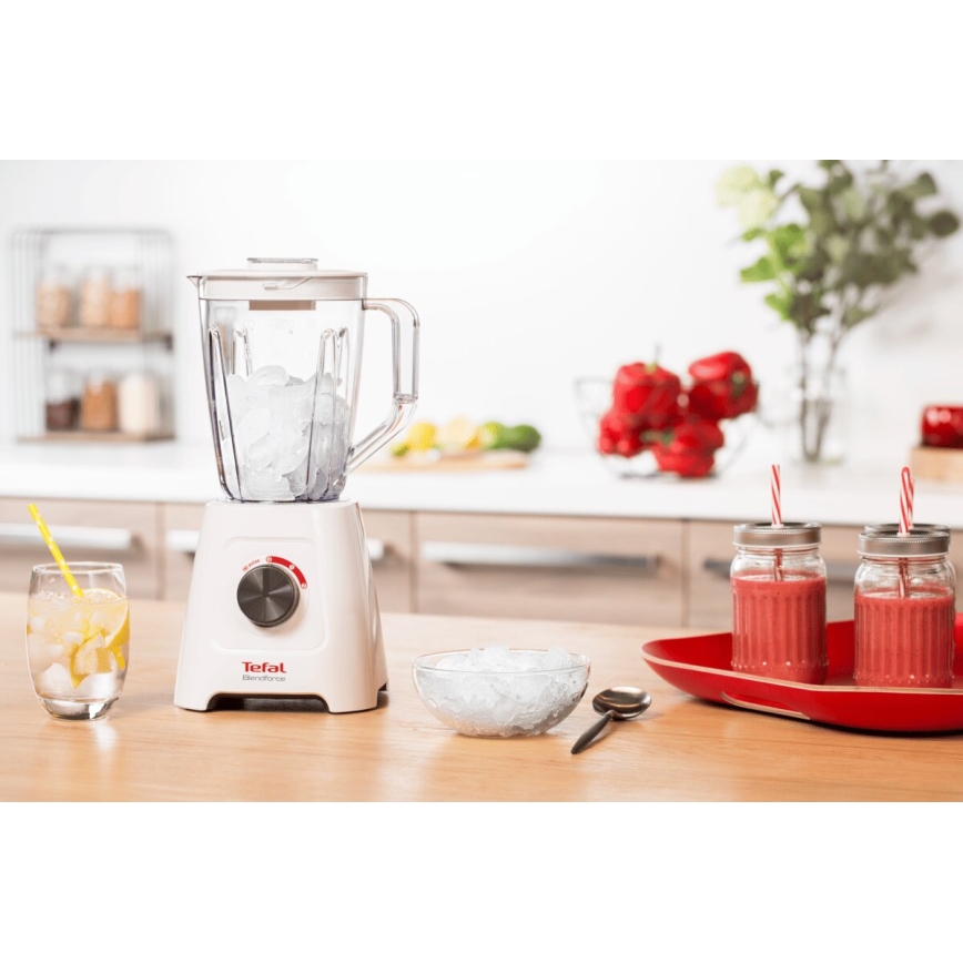 Tefal - Blender BLENDFORCE 600W/230V hvid