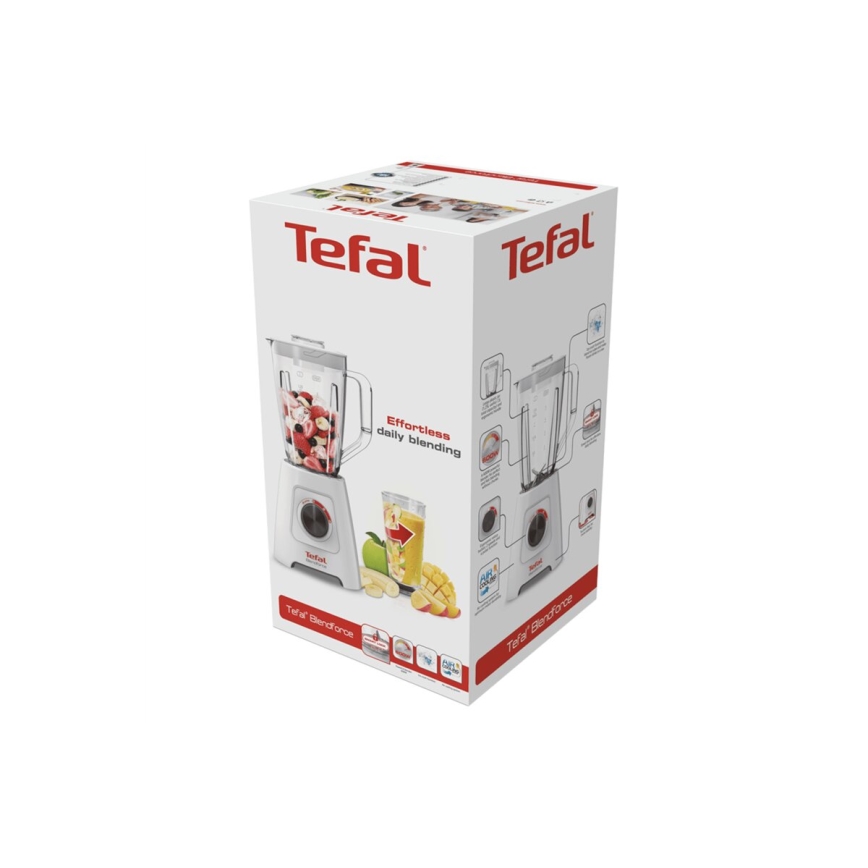 Tefal - Blender BLENDFORCE 600W/230V hvid