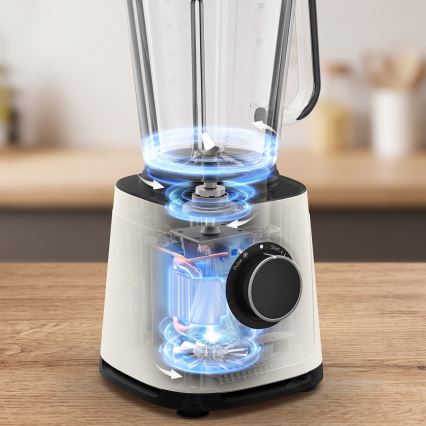 Tefal - Bordblender 2 l PERFECTMIX ESSENTIAL 1200W/230V hvid