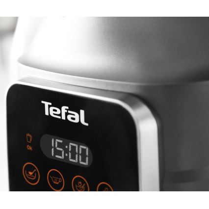Tefal - Bordblender til madlavning HIGH SPEED ULTRABLEND BOOST 1300W/230V grå