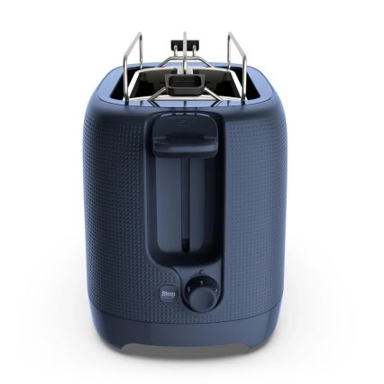 Tefal - Brødrister med 2 åbninger MORNING 850W/230V blå