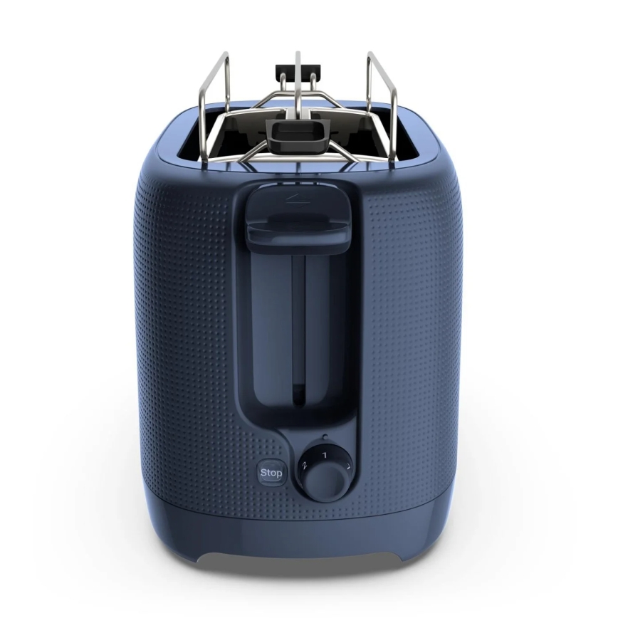 Tefal - Brødrister med 2 åbninger MORNING 850W/230V blå