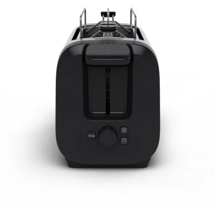 Tefal - Brødrister med 2 åbninger SUBITO 1300W/230V sort/rustfri