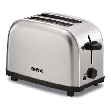 Tefal - Brødrister med 2 åbninger ULTRA MINI 700W/230V mat krom