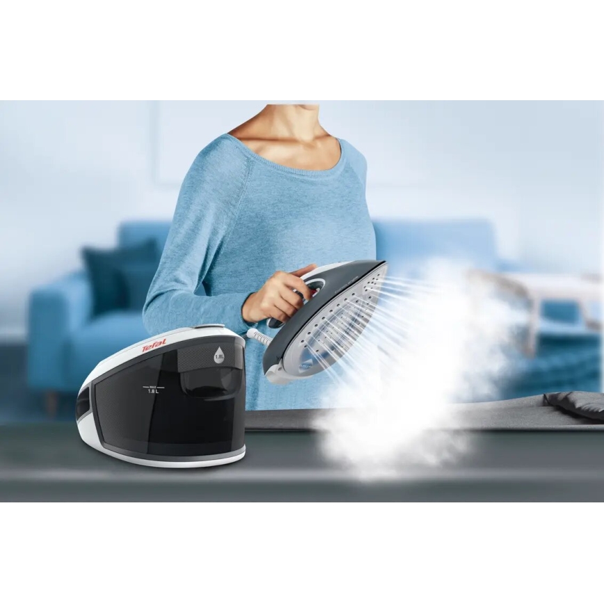Tefal - Dampgenerator EXPRESS AIRGLIDE 2600W/230V grå