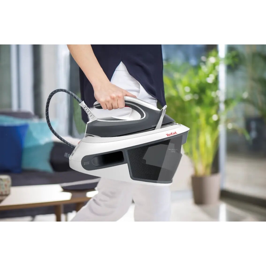 Tefal - Dampgenerator EXPRESS AIRGLIDE 2600W/230V grå
