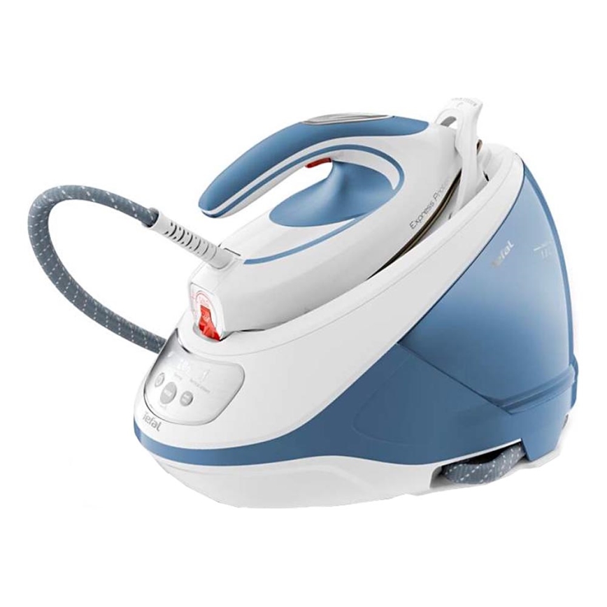 Tefal - Dampgenerator EXPRESS PROTECT 2800W/230V blå
