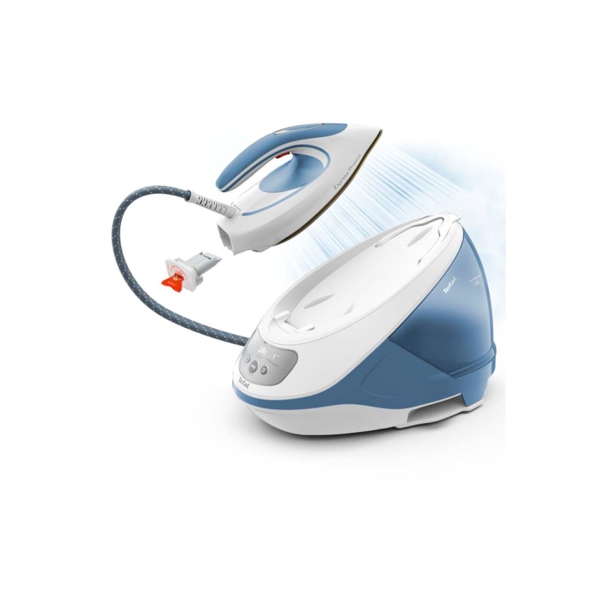Tefal - Dampgenerator EXPRESS PROTECT 2800W/230V blå