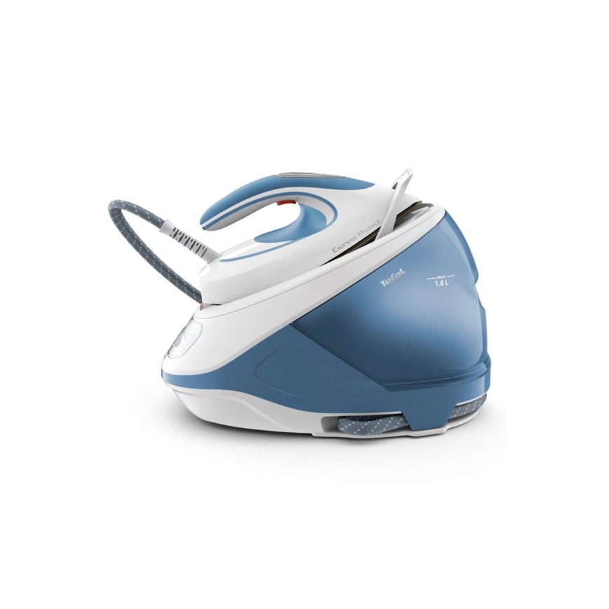 Tefal - Dampgenerator EXPRESS PROTECT 2800W/230V blå