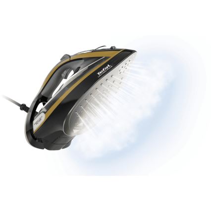 Tefal - Dampstrygejern ULTIMATE PURE 3000W/230V guldfarvet/sort