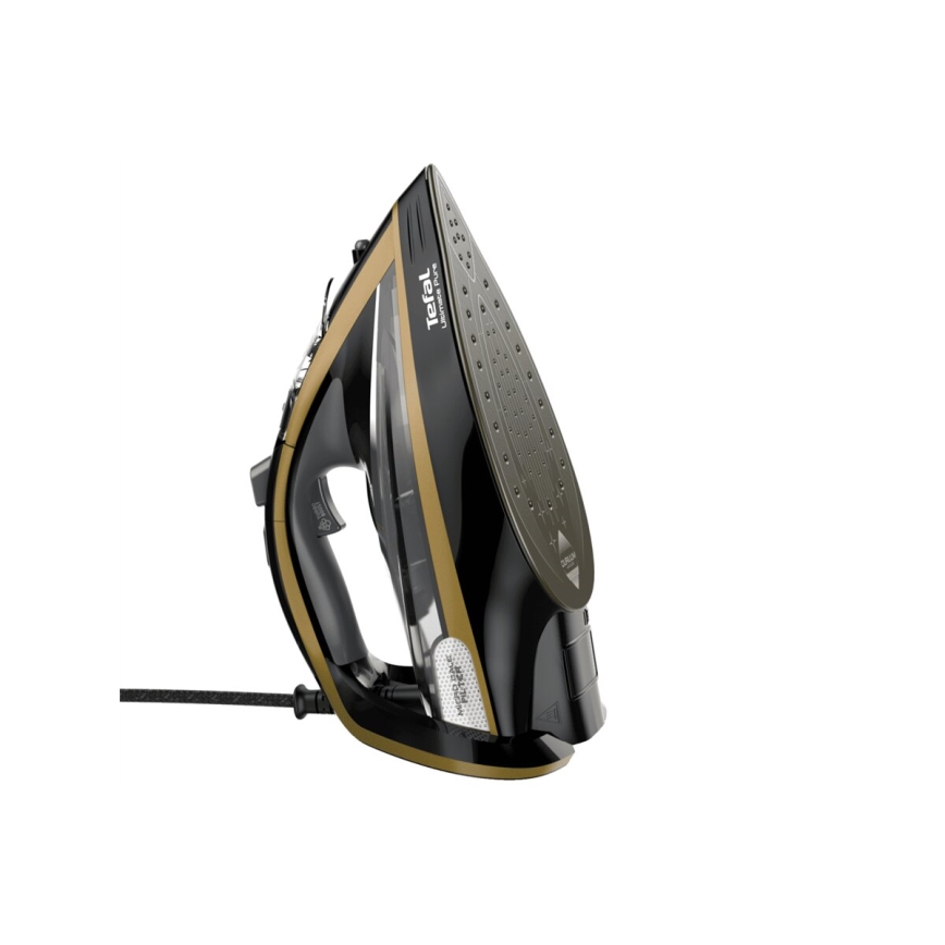 Tefal - Dampstrygejern ULTIMATE PURE 3000W/230V guldfarvet/sort