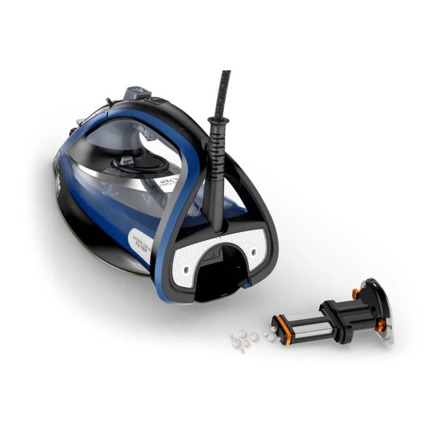 Tefal - Dampstrygejern ULTIMATE PURE 3200W/230V blå