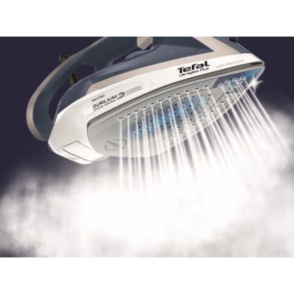 Tefal - Dampstrygejern ULTRAGLISS PLUS 2800W/230V blå