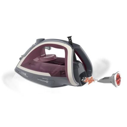 Tefal - Dampstrygejern ULTRAGLISS PLUS 2800W/230V bordeauxfarvet/grå