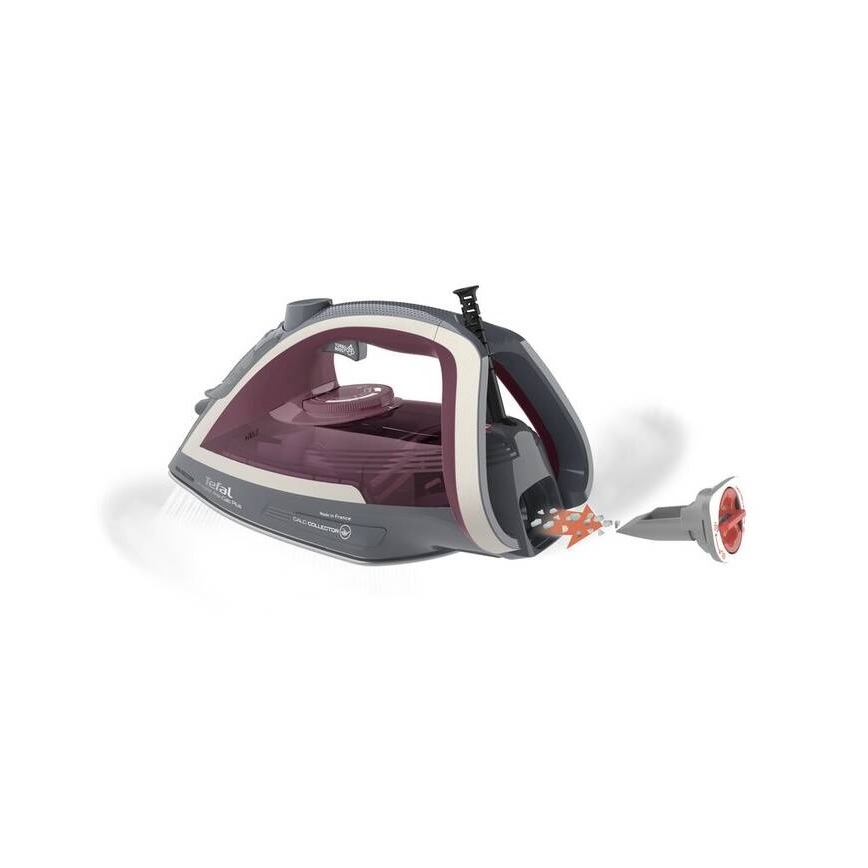 Tefal - Dampstrygejern ULTRAGLISS PLUS 2800W/230V bordeauxfarvet/grå