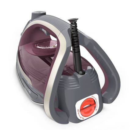 Tefal - Dampstrygejern ULTRAGLISS PLUS 2800W/230V bordeauxfarvet/grå