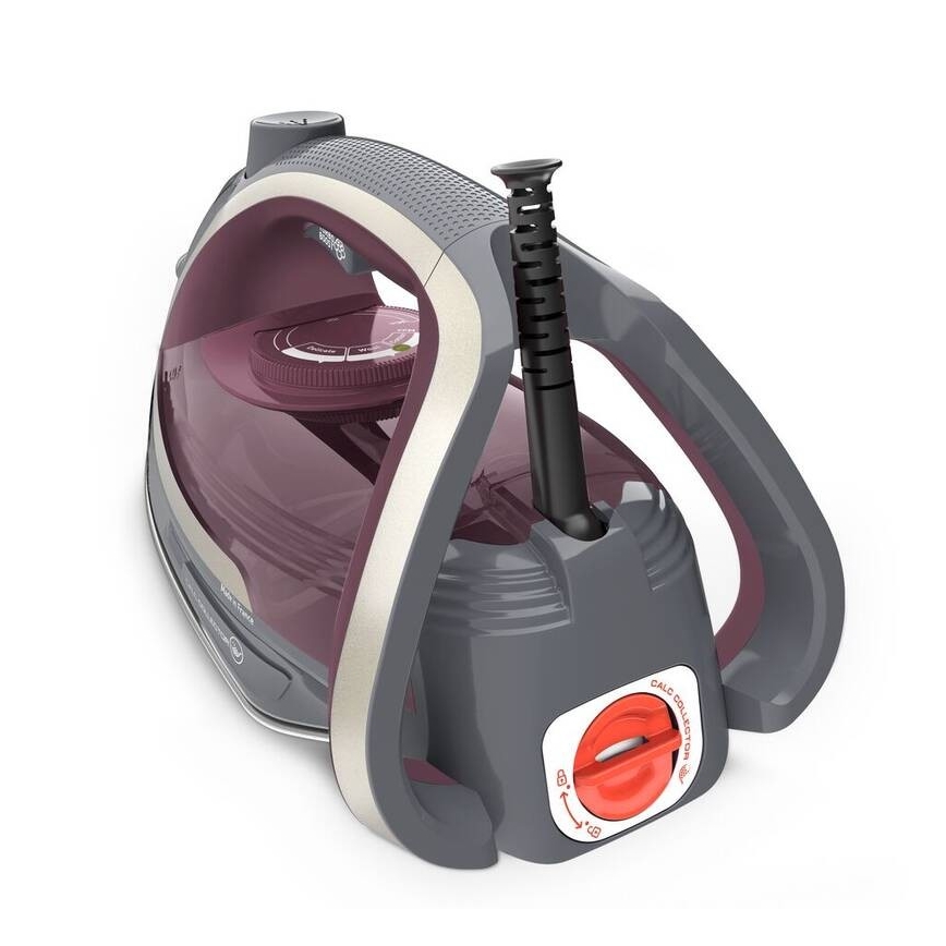 Tefal - Dampstrygejern ULTRAGLISS PLUS 2800W/230V bordeauxfarvet/grå