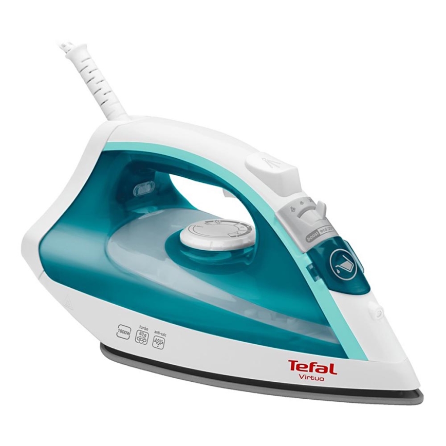 Tefal - Dampstrygejern VIRTUO 2000W/230V blå