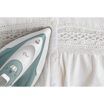 Tefal - Dampstrygejern VIRTUO 2000W/230V grøn