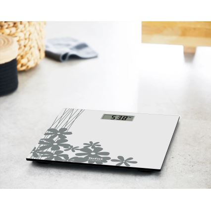 Tefal - Digital badevægt PREMISS 1xCR2032 grå