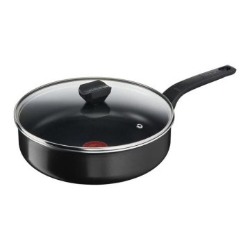 Tefal - Dyb gryde med låg SIMPLY CLEAN 24 cm