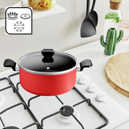 Tefal EASY START gryde med låg 24 cm