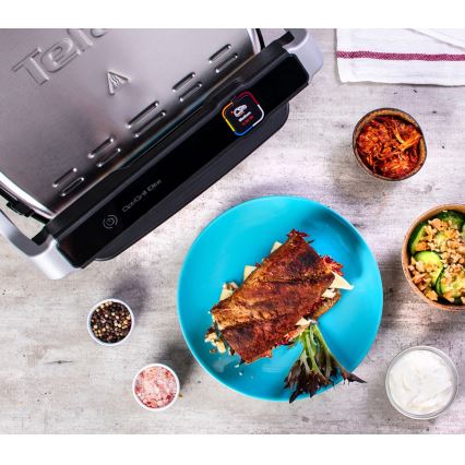 Tefal - Elektrisk grill OPTIGRILL ELITE 2000W/230V