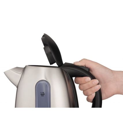 Tefal - Elkedel EXPRESS 1,7 l 2400W/230V mat krom