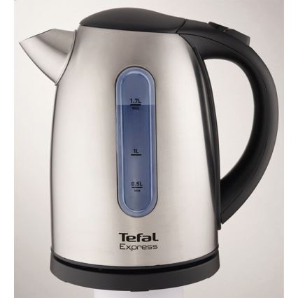 Tefal - Elkedel EXPRESS 1,7 l 2400W/230V mat krom