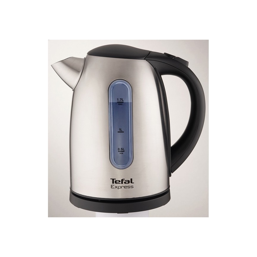Tefal - Elkedel EXPRESS 1,7 l 2400W/230V mat krom