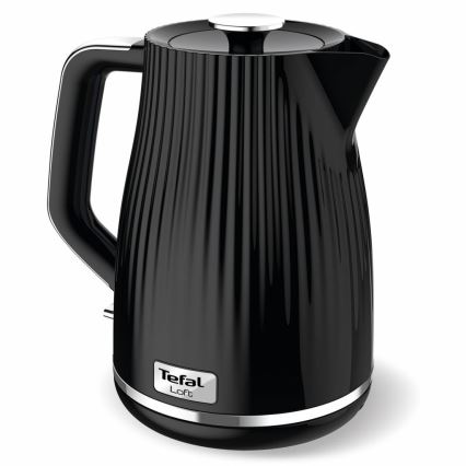 Tefal - Elkedel LOFT 1,7 l 2400W/230V sort