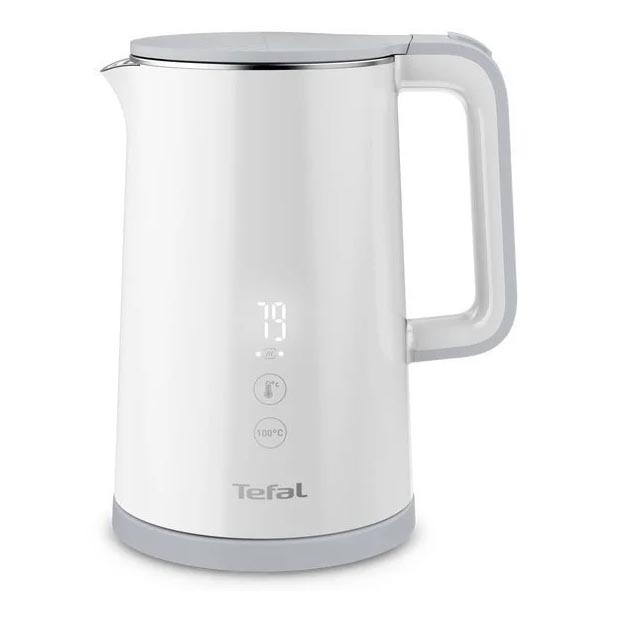 Tefal - Elkedel SENSE 1,5 l 1800W/230V hvid