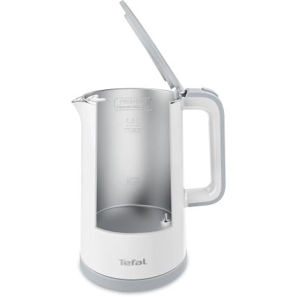 Tefal - Elkedel SENSE 1,5 l 1800W/230V hvid