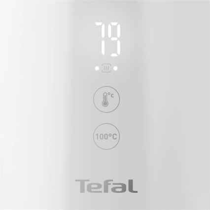 Tefal - Elkedel SENSE 1,5 l 1800W/230V hvid