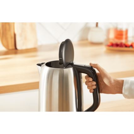 Tefal - Elkedel SUBITO 1,7l 2400W/230V rustfri/sort