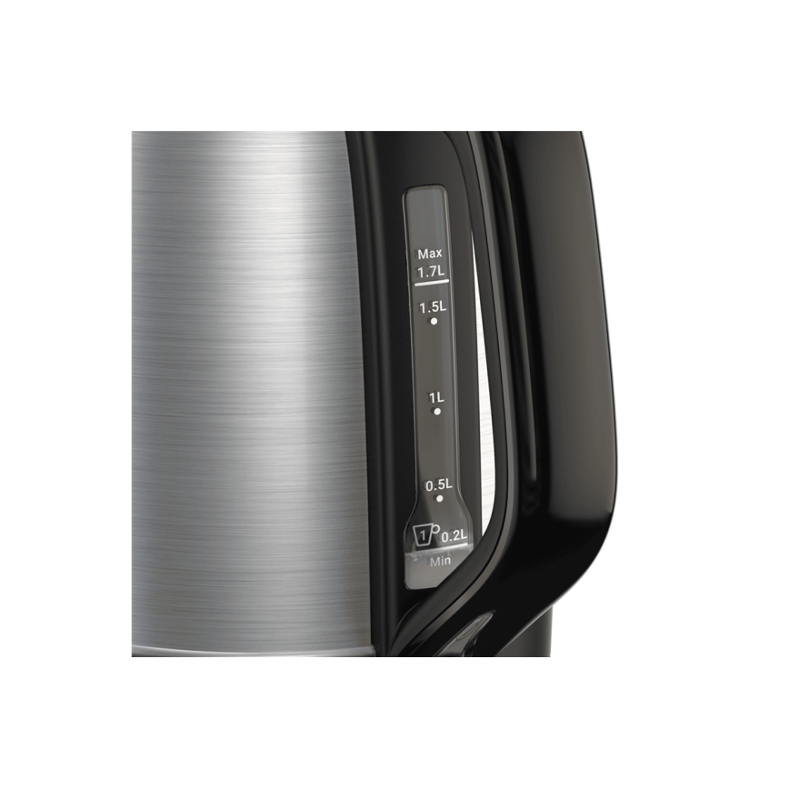Tefal - Elkedel SUBITO 1,7l 2400W/230V rustfri/sort