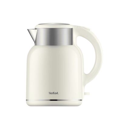 Tefal - Elkedel THERMO PROTECT XL 1,9l 1650W/230V rustfri/hvid